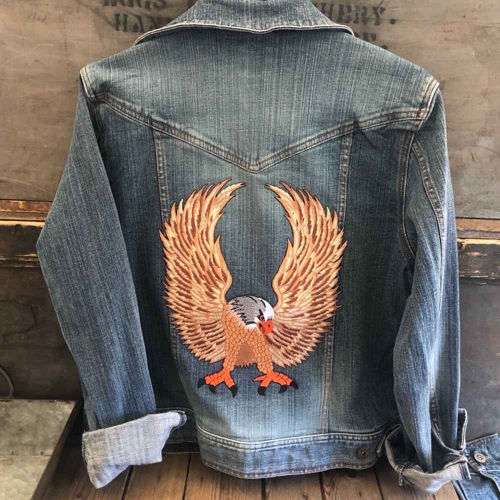Custom Vintage Lee Riders Jean Jacket - Picture 1 of 3